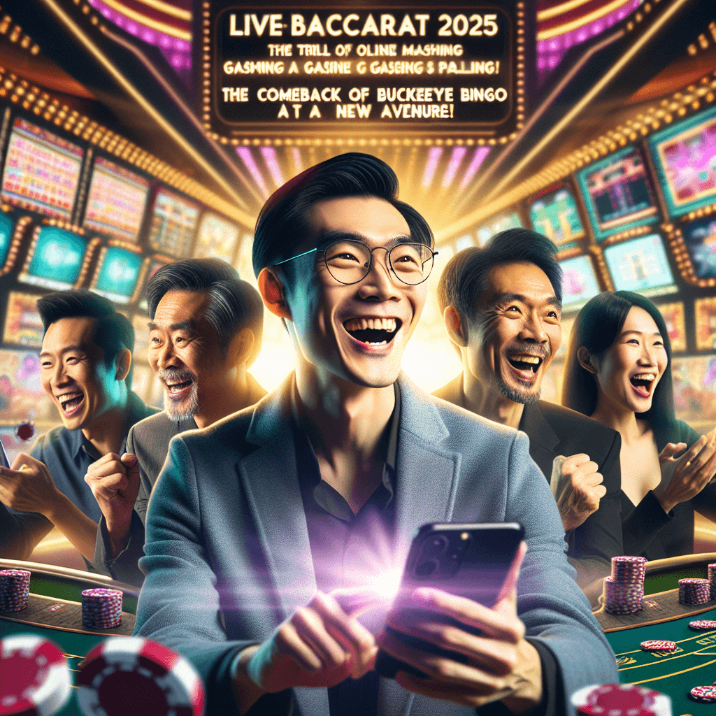 Live-Baccarat 2025: Sensasi Taruhan Online Dikombinasikan dengan Kembalinya Buckeye Bingo di Lokasi Baru!